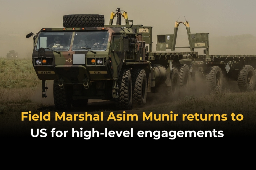 Field Marshal Asim Munir returns to US for high-level engagements