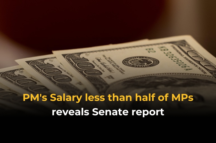 PM’s Salary less than half of MPs-reveals Senate report